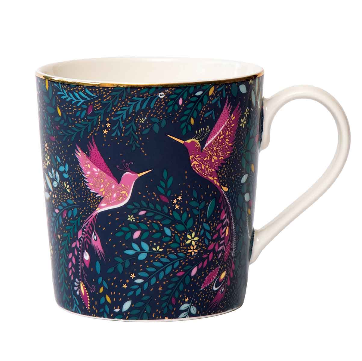 Sara Miller India Mug, Hummingbird Paradise image number null